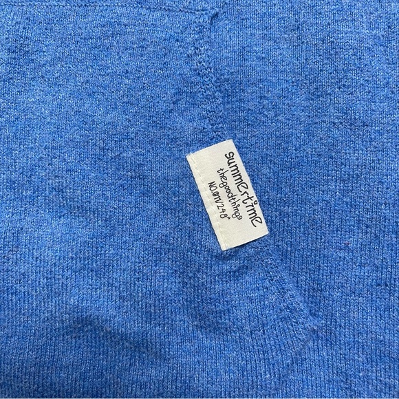 Zara Kids Blue Cowl Neck Sweater Size 7 years old - Picture 6 of 9